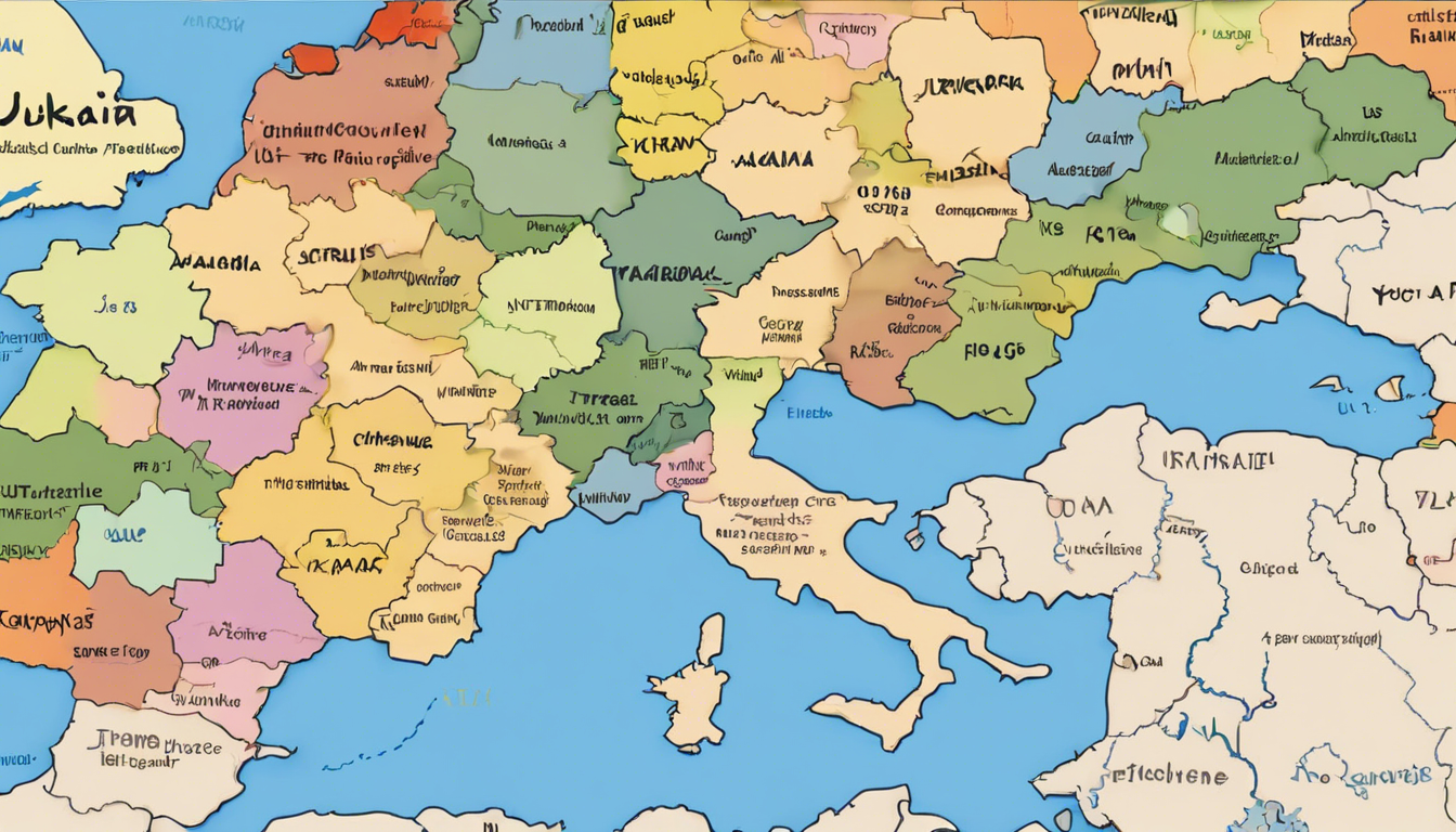 découvrez les pays voisins de l'ukraine et leur situation géographique dans cette exploration des frontières de l'ukraine.