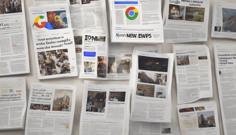 découvrez ce qu'est google actualités, comment cela fonctionne et comment vous pouvez en bénéficier. informez-vous sur l'agrégateur de nouvelles de google et son utilité pour rester informé.