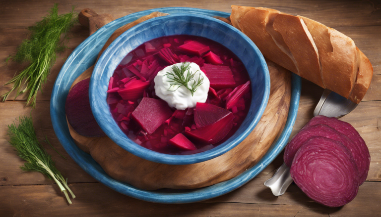 découvrez le borsch, ce plat traditionnel russe emblématique, symbolisant l'héritage culinaire et culturel de la russie. plongez dans son histoire, ses variations régionales et son rôle dans les festivités, tout en apprenant comment savourer ce délicieux potage au betterave.