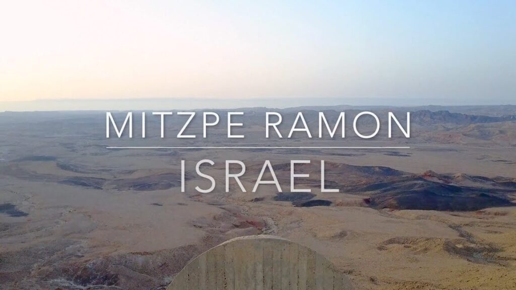 Découvrez mitzpe ramon, le joyau caché du désert israélien